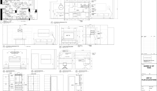 Plan And Elevation